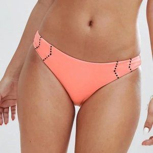 Seafolly Australia Fluro Melon Beachsquad Hipster Size 2